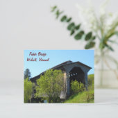 Fisher Bridge- Vermont Briefkaart (Staand voorkant)