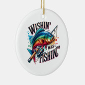 Fisher Cadeau Wensende dat ik Gevist was Keramisch Ornament (Rechts)