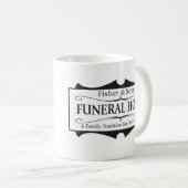 Fisher en Sons Funeral Home Koffiemok (Voorkant rechts)