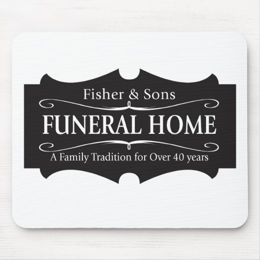Fisher en Sons Funeral Home Muismat (Voorkant)