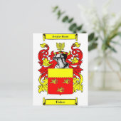 Fisher (Engels) Wapenstaart Briefkaart (Staand voorkant)