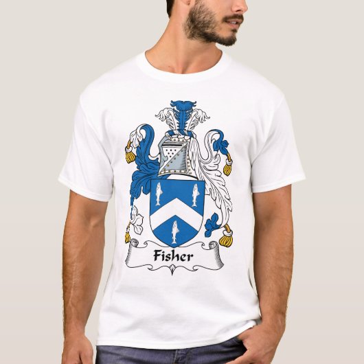 Fisher Family Crest T-shirt (Voorkant)