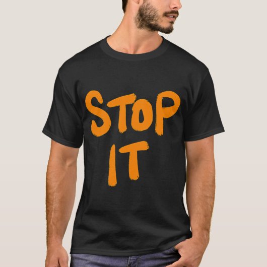 FISHER Fanatic: Stop It T-shirt (Voorkant)
