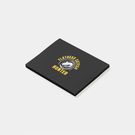 Fisher Freshwater Catfish Hunter Post-it® Notes (Schuin)