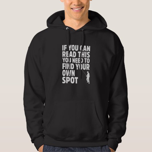 Fisher Funny Fishing Fly Fishing Fish_4 Hoodie (Voorkant)