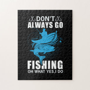 Fisher gaat niet altijd Gevist Legpuzzel