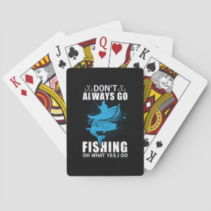 Fisher gaat niet altijd Gevist Pokerkaarten