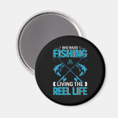 Fisher Gift Big Vist het leven Magneet (Voorkant / Achterkant)