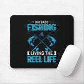 Fisher Gift Big Vist het leven Muismat (Met muis)