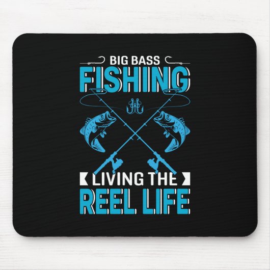 Fisher Gift Big Vist het leven Muismat (Voorkant)