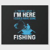 Fisher Gift dat ik kon hebben Gevist Cadeaupapier (Vlak)