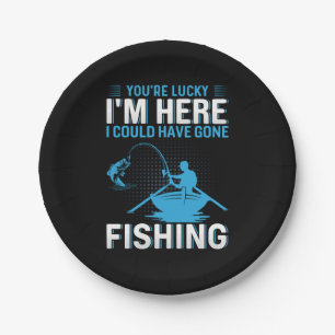 Fisher Gift dat ik kon hebben Gevist Papieren Bordje