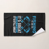Fisher Gift Fishing Is Great Handdoek (Handdoek)