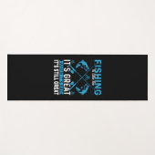 Fisher Gift Fishing Is Great Yogamat (Voorkant (horizontaal))