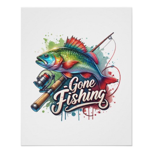 Fisher Gift Gevist Perfect Poster (Voorkant)