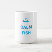 Fisher Gift houdt kalm en vis aan Magische Mok (Midden)