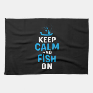 Fisher Gift houdt kalm en vis aan Theedoek