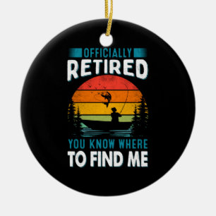 Fisher Gift in ruste Je weet waar je me kunt vinde Keramisch Ornament