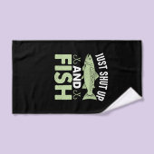 Fisher Gift Just Shut Up And Fish Handdoek (Handdoek)
