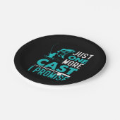 Fisher Gift nog een vis die ik beloof Papieren Bordje (Gekanteld)