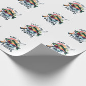 Fisher Gift Peace Love Gevist Cadeaupapier (Hoek)