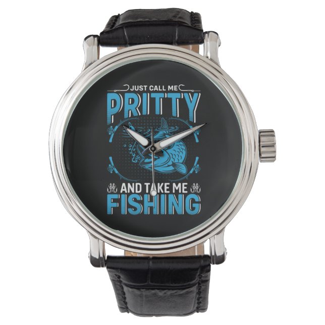 Fisher Gift Take Me Fishing Horloge (Voorkant)