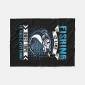 Fisher Gift Vist alles Fleece Deken (Voorkant (Horizontaal))
