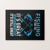 Fisher Gift Vist geweldig Legpuzzel (Horizontaal)