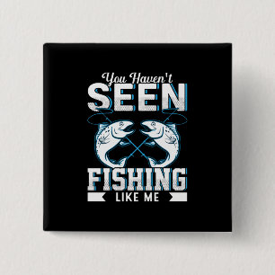 Fisher Gift Vist me Vierkante Button 5,1 Cm