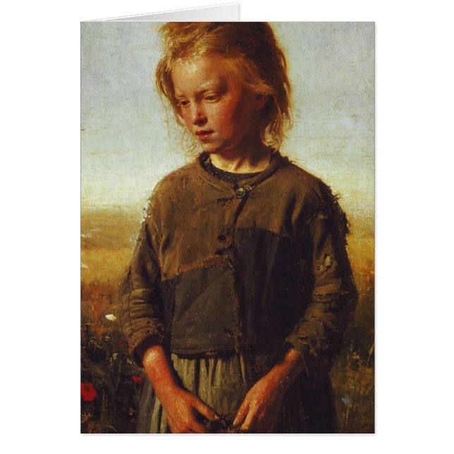 Fisher girl, 1874 (Voorkant)