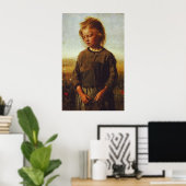 Fisher girl, 1874 poster (Thuiskantoor)