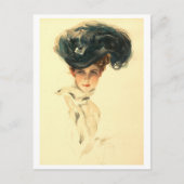 Fisher Girl, Harrison Fisher Briefkaart (Voorkant)