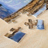 Fisher Girl - Kunsttekening Abstract Zee Vissenvro Legpuzzel (Zijkant)