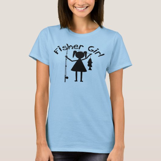 FISHER GIRL T-SHIRT (Voorkant)