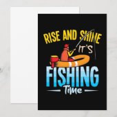 Fisher Het is Vissen tijd Kaart (Voorkant / Achterkant)
