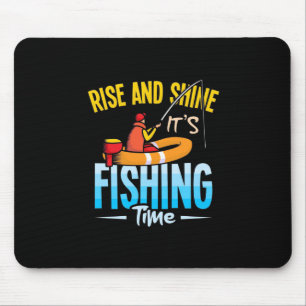 Fisher Het is Vissen tijd Muismat