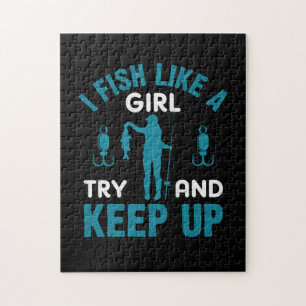 Fisher I Fish like a Girl Legpuzzel