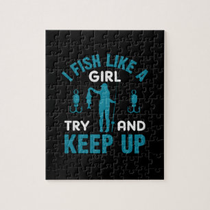 Fisher I Fish like a Girl Legpuzzel