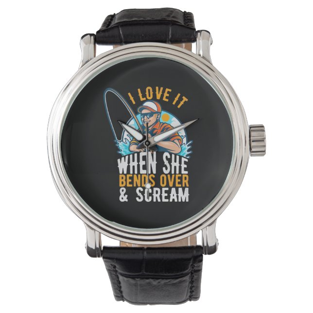 Fisher I vind het geweldig als ze schreeuwt Horloge (Voorkant)