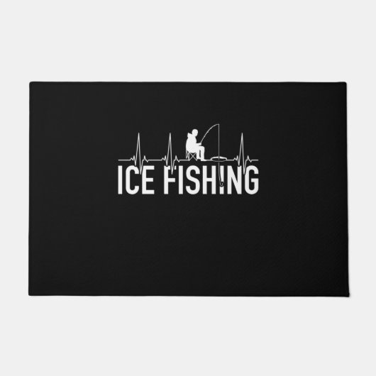 Fisher Ice Fishing Heartbeat Deurmat (Voorkant)