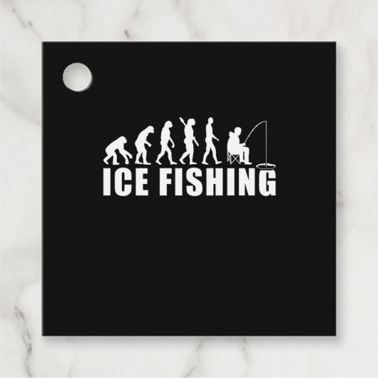 Fisher Ice Vist evolutie Bedankjes Labels (Voorkant)