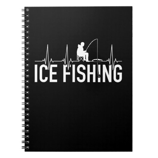 Fisher Ice Vist hartslag Notitieboek (Voorkant)