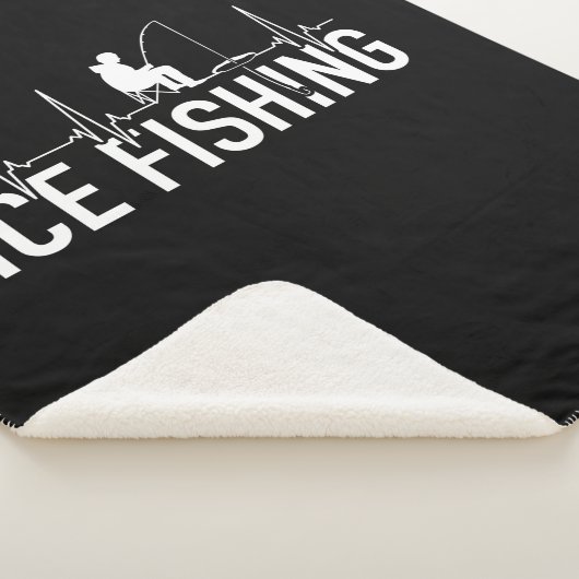 Fisher Ice Vist hartslag Sherpa Deken (3/4)