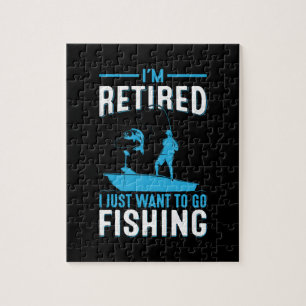 Fisher Ik ben moe en ik wil alleen maar Gevist wor Legpuzzel
