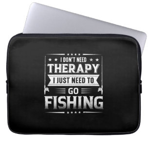 Fisher Ik moet alleen maar Gevist worden Laptop Sleeve
