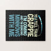 Fisher Je vertelt ze Crappie Legpuzzel (Horizontaal)