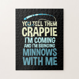 Fisher Je vertelt ze Crappie Legpuzzel