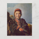 Fisher jongen briefkaart (Voorkant)