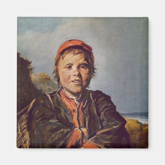 Fisher jongen magneet (Voorkant)