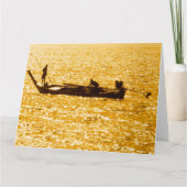 Fisher-Mannen in Thailand Kaart (Voorkant)